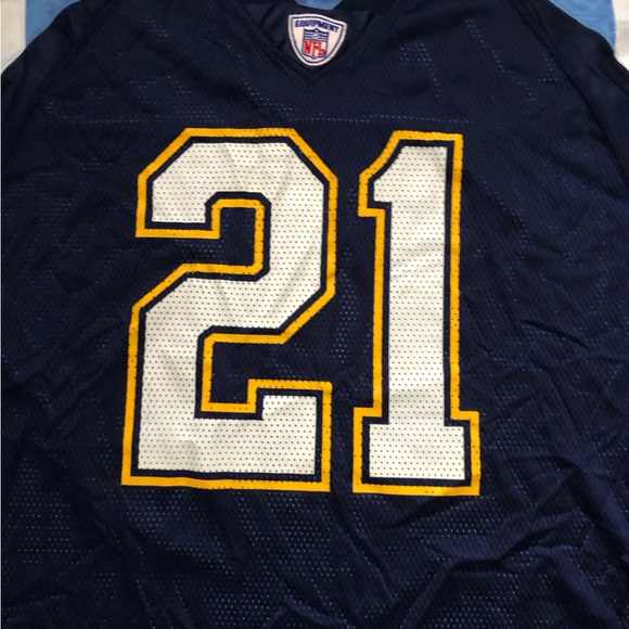 Tomlinson #21 Chargers NFL Reebok Football Jersey - Picture 4 of 11